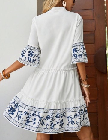 Rochie mini Emery Rose by Shein, alb