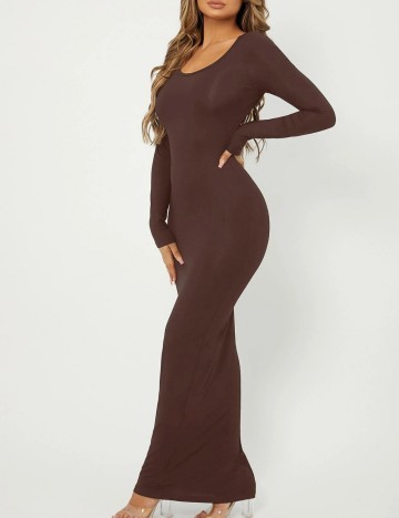 Rochie maxi Shein, maro