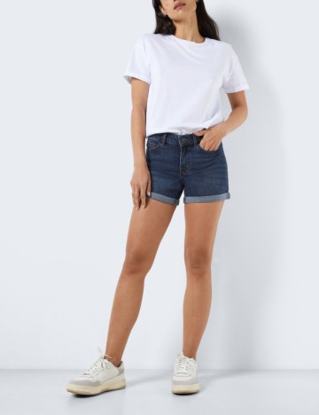Pantaloni scurți de blugi Noisy May, albastru