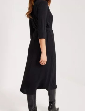 Rochie midi Only, negru
