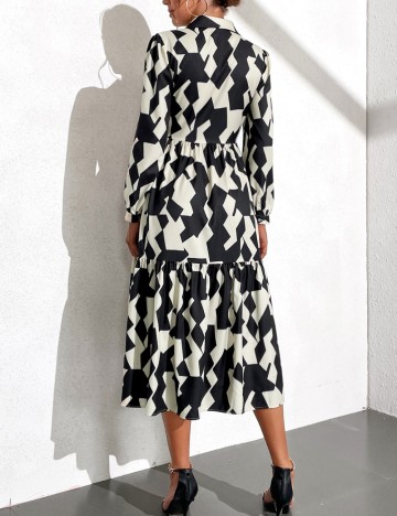 Rochie midi Shein, mix culori