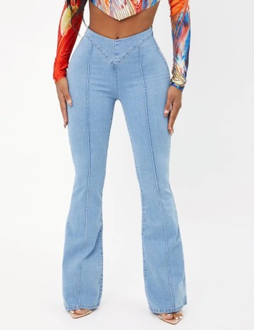 Jeans Shein, albastru