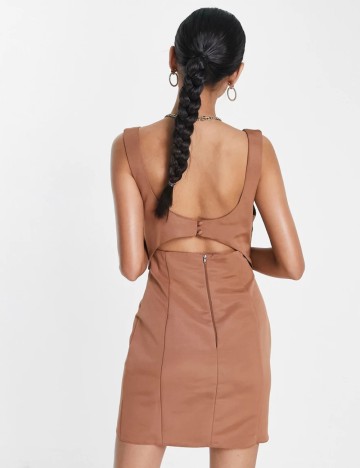 Rochie mini ASOS, maro