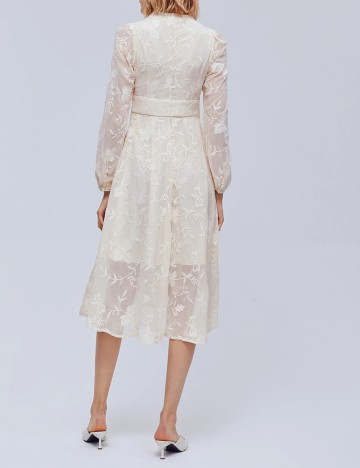 Rochie midi MOTF by Shein, crem