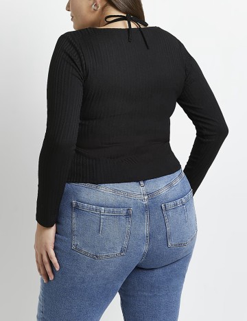 Bluză River Island, negru