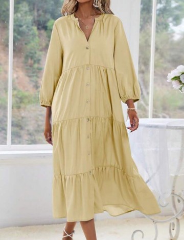 Rochie midi Shein, bej