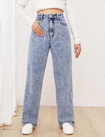 Jeans Shein, albastru