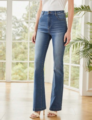 Jeans Shein, albastru