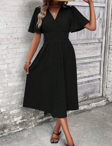 Rochie midi Shein, negru