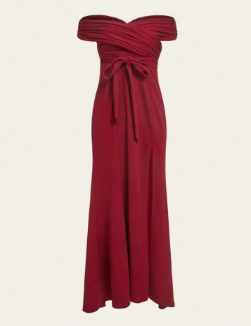Rochie midi Shein, vișiniu