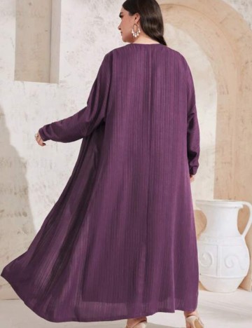 Set Rochie și Cardigan Shein Curve+, mov