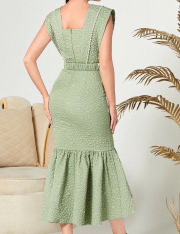 Rochie midi Shein, verde