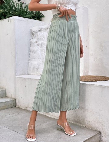 Pantaloni Shein, verde