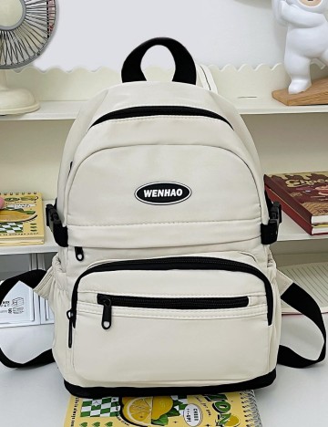 Rucsac Shein, crem