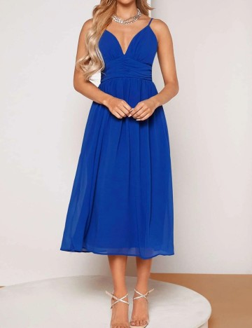 Rochie midi Shein, albastru