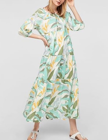 Rochie maxi s.Oliver, mix culori