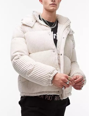 Geaca Topman, crem