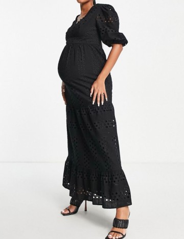 Rochie maxi ASOS, negru