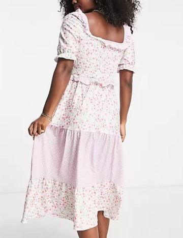 Rochie midi Miss Selfridge, mix culori