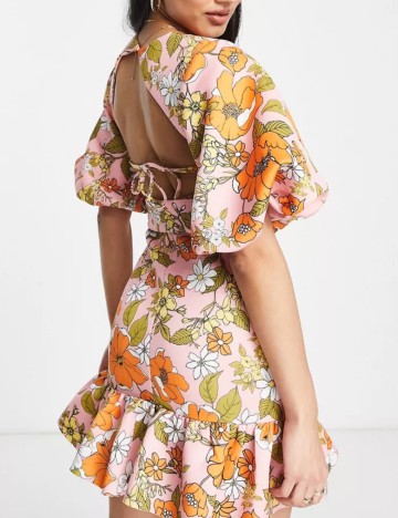 Rochie mini ASOS, roz