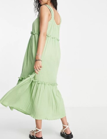 Rochie maxi ASOS, verde