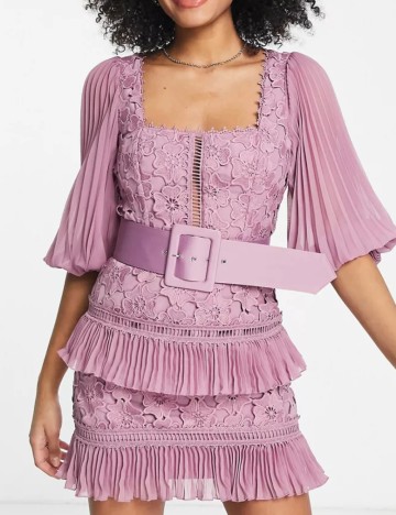 Rochie mini ASOS, mov