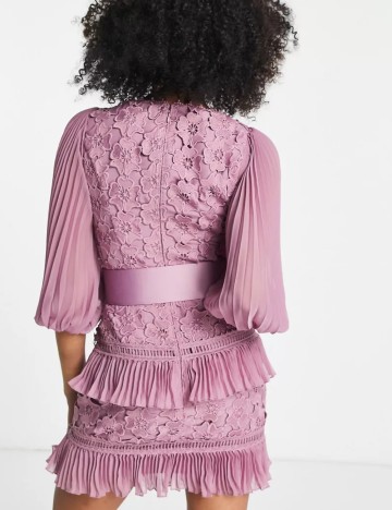 Rochie mini ASOS, mov