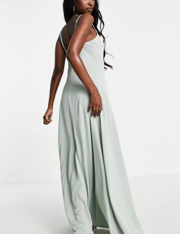 Rochie maxi ASOS, verde