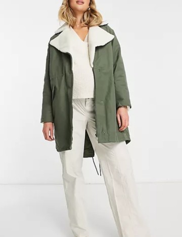 Geacă parka ASOS, verde