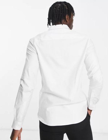 Cămașă ASOS, alb
