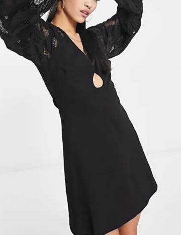 Rochie mini ASOS, negru