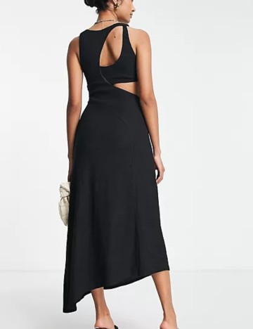 Rochie maxi Topshop, negru
