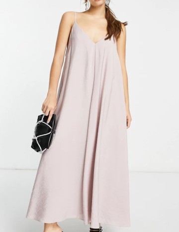 Rochie maxi ASOS, roz prafuit