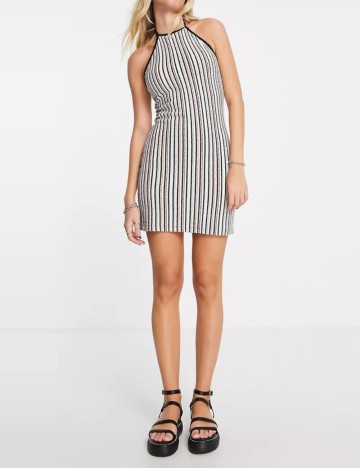 Rochie mini Topshop, mix culori