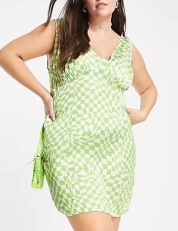 Rochie mini ASOS, verde