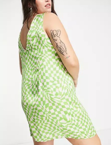 Rochie mini ASOS, verde