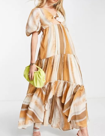 Rochie maxi ASOS, mix culori