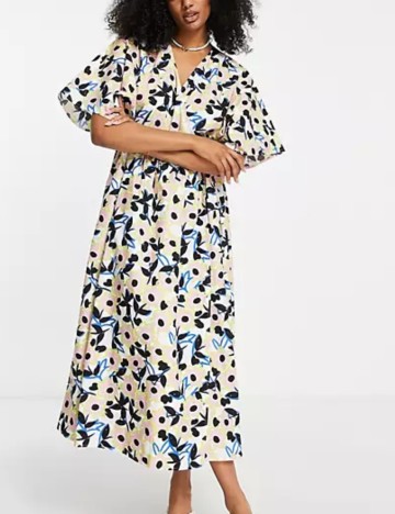 Rochie maxi ASOS, mix culori