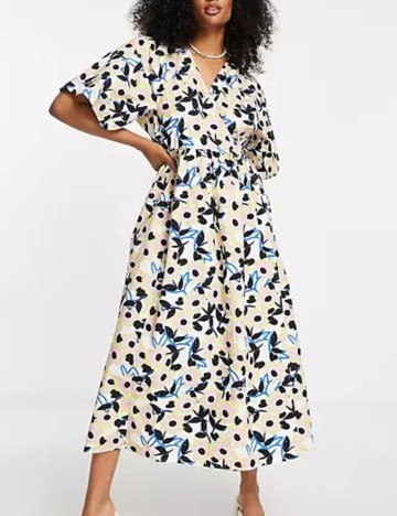 Rochie maxi ASOS, mix culori