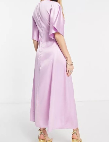 Rochie midi ASOS, mov