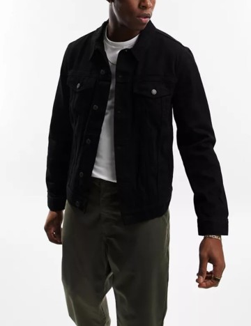 Jachetă De Blugi ASOS, negru