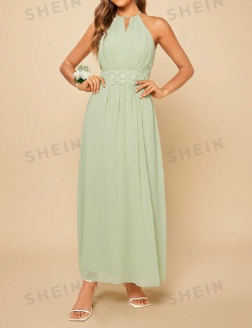 Rochie maxi Shein, verde