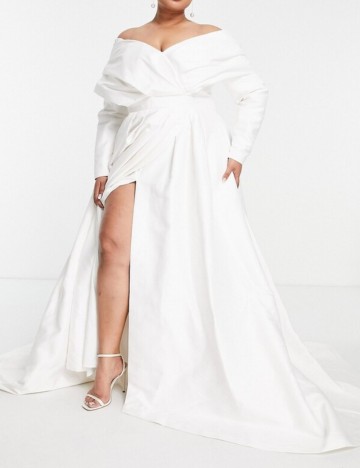 Rochie de ocazie și bridal ASOS, alb