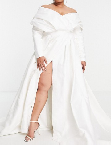 Rochie de ocazie și bridal ASOS, alb
