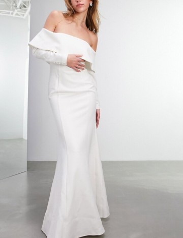 Rochie de ocazie și bridal ASOS, alb