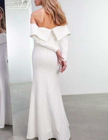 Rochie de ocazie și bridal ASOS, alb