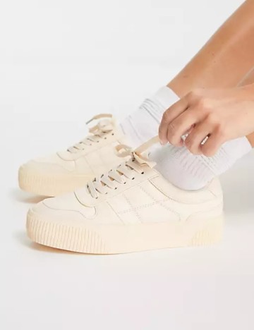 Pantofi Sport ASOS, bej