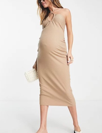 Rochie maxi ASOS, maro