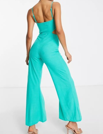 Salopetă lungă ASOS, verde