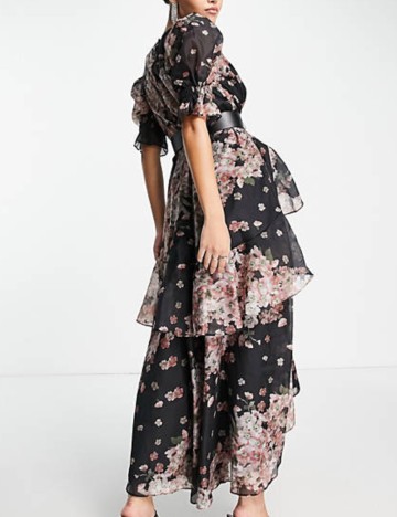 Rochie maxi ASOS, mix culori